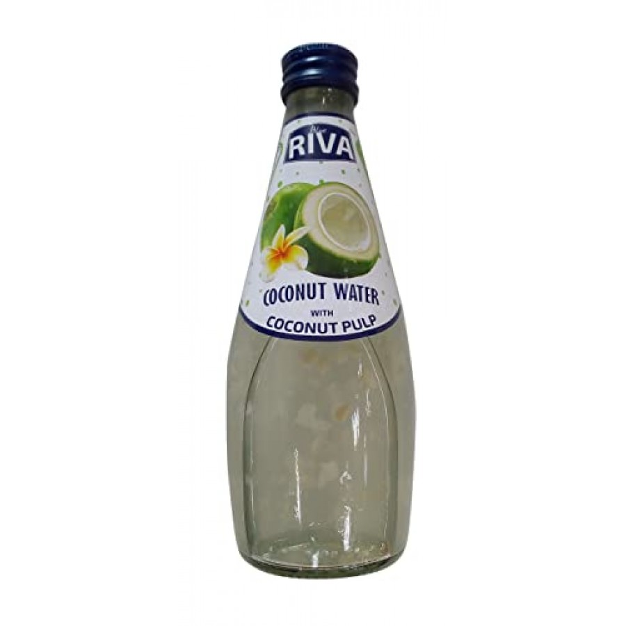 BLUE RIVA COCONUT WATER DRINK with PULP 290ML / 8859017900542