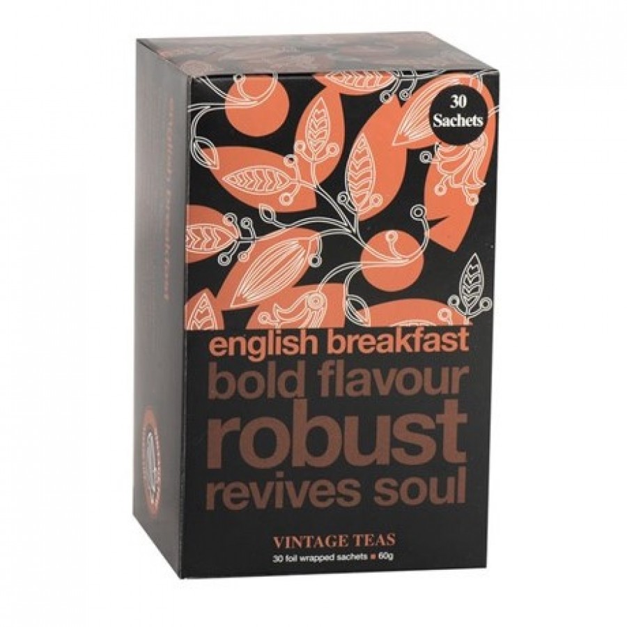 VINTAGE TEAS ENGLISH BREAKFAST 30SACHETS / 4792128058488