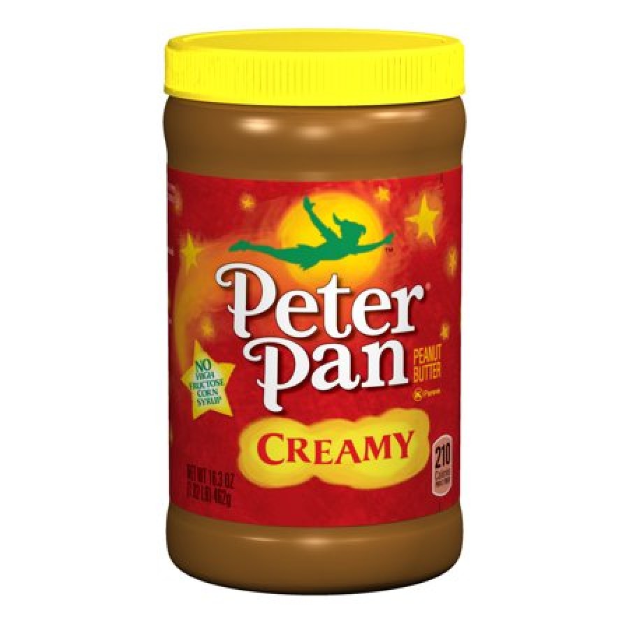 PETER PAN NATURAL CREAMY PEANUT BUTTER 462G / 045300005492