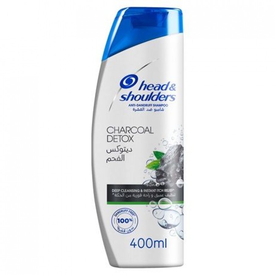 HEAD & SHOULDERS shampoo charcoal detox / 8001841054940