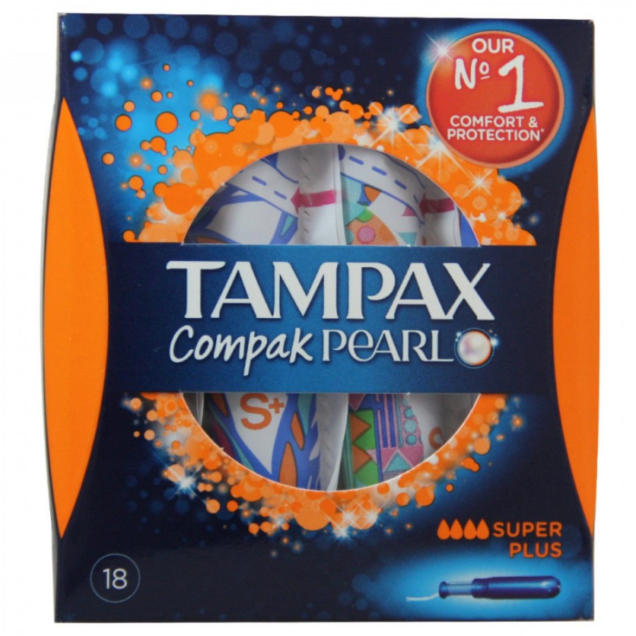 TAMPAX COMPAK PEARL SUPER + 18s / 4015400690498