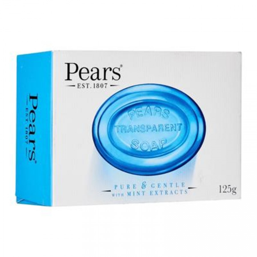 PEARS SOAP PURE & GENTLE BLUE, 125GM / 8901030532047