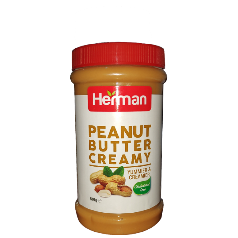 Herman Peanut Butter Creamy 510gm / 6294002406357