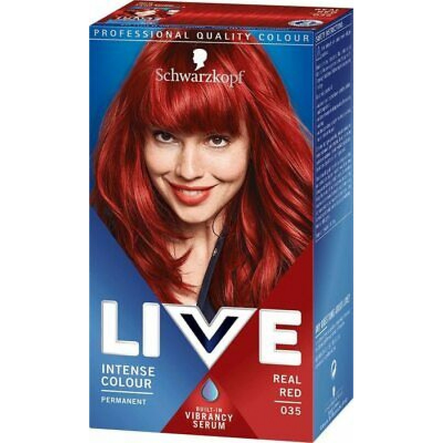 SCHWARZKOPF LIVE COLOUR XXL 35 REAL RED 60ML / 5012583002703