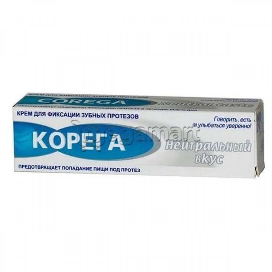 Крем корега. Корега для фиксации зубных протезов нейтральный вкус 40г. Крем для фиксации зубных протезов Корега нейтральный вкус 20г. Корега 