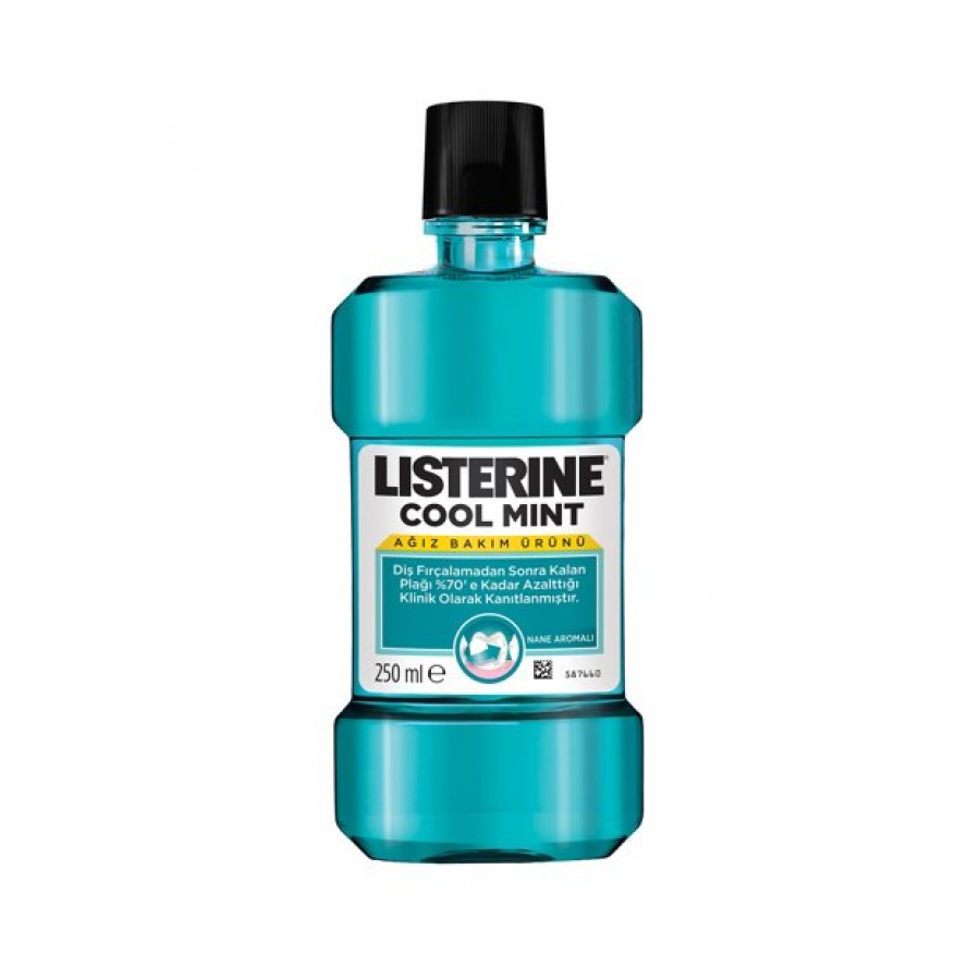 LISTERINE MOUTH WATER 250ML COOLMINT / 5010123703509