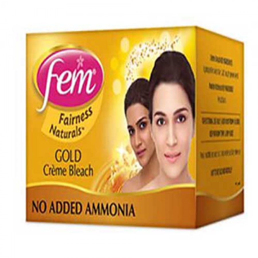 Fem Bleach Gold Creme No Added Ammonia 24G 8901103110028