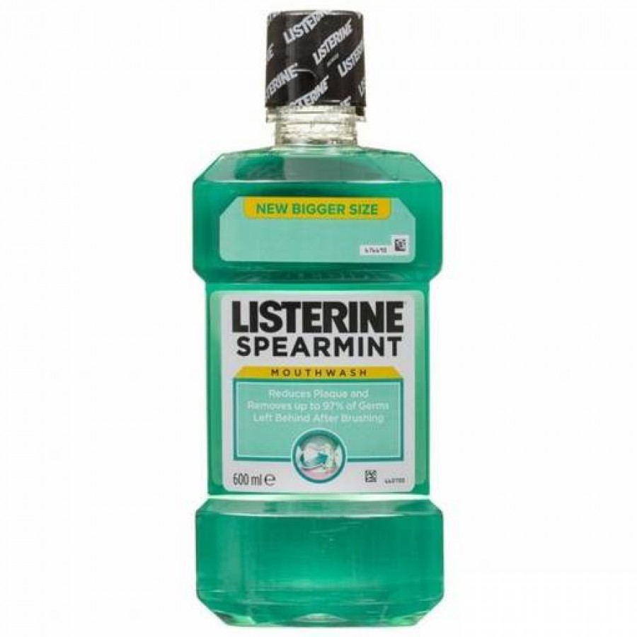 Listernine Spearmint Mouth Wash 600ml / 3574661401737