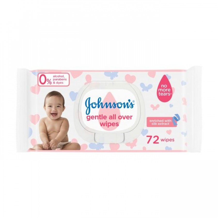 Johnsons baby Wipes 72pcs / 3574661421810