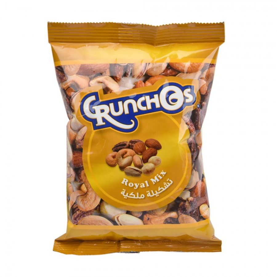 CRUNCHOS ROYAL MIX NUTS-100G POUCH / 5038572310017
