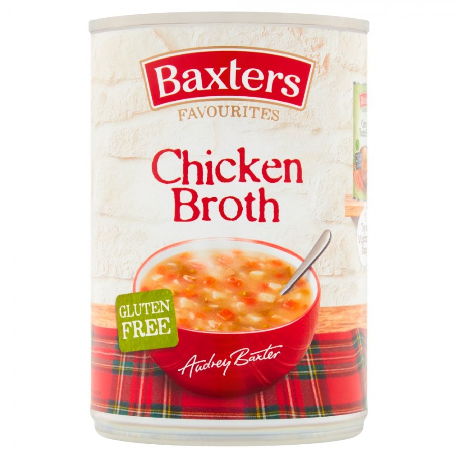 BAXTERS CHICKEN BROTH SOUP 400G 5012427142503