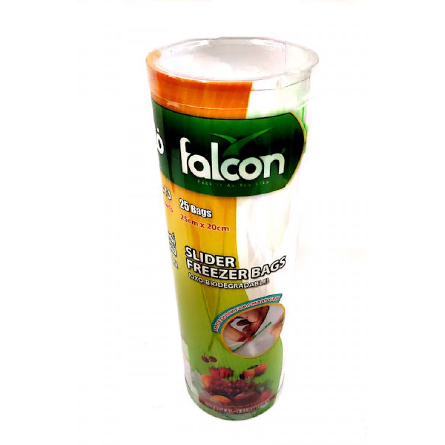 Falcon Slider Freezer Bage 25 Bags 25X20 Cm 6291055085676
