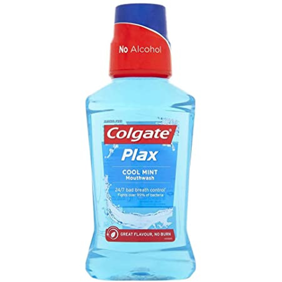 COLGATE MOUTH WATER 250ML PLAX BLUE * 12 8718951180970