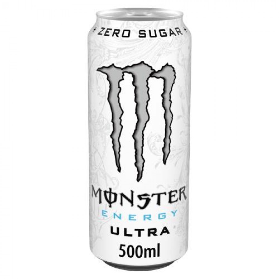 Monster Energy Ultra white 500 ml / 5060335635174