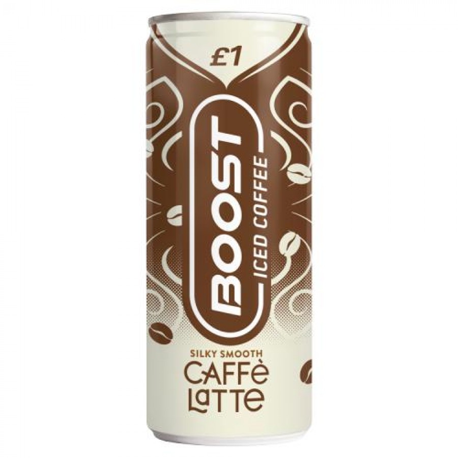 BOOST ICED COFFEE LATTE, 250ML / 5056079900821