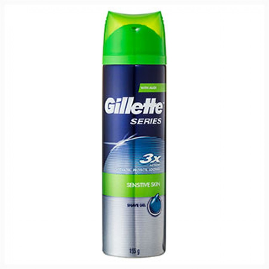 Gillette Series Sensitive Shave Gel 200ml (3014260214692)
