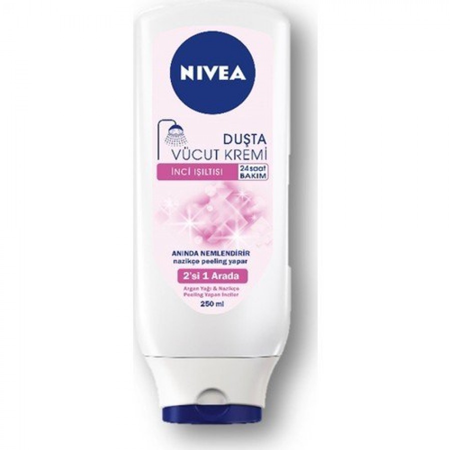 Nivea Shower Body Cream 2 Si 1 in 1 Pearl Radiance 250 Ml (4005900402578)
