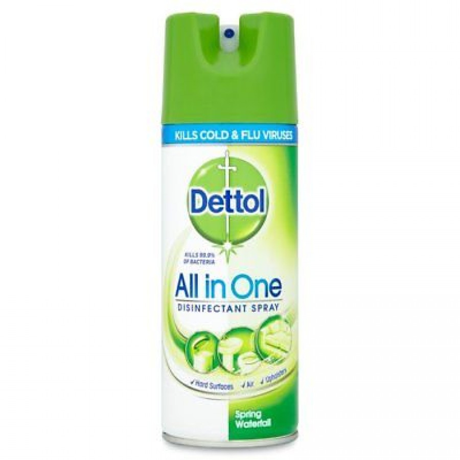 Dettol All in One Disinfectant Spray Spring Waterfall 400ml (5011417565223)