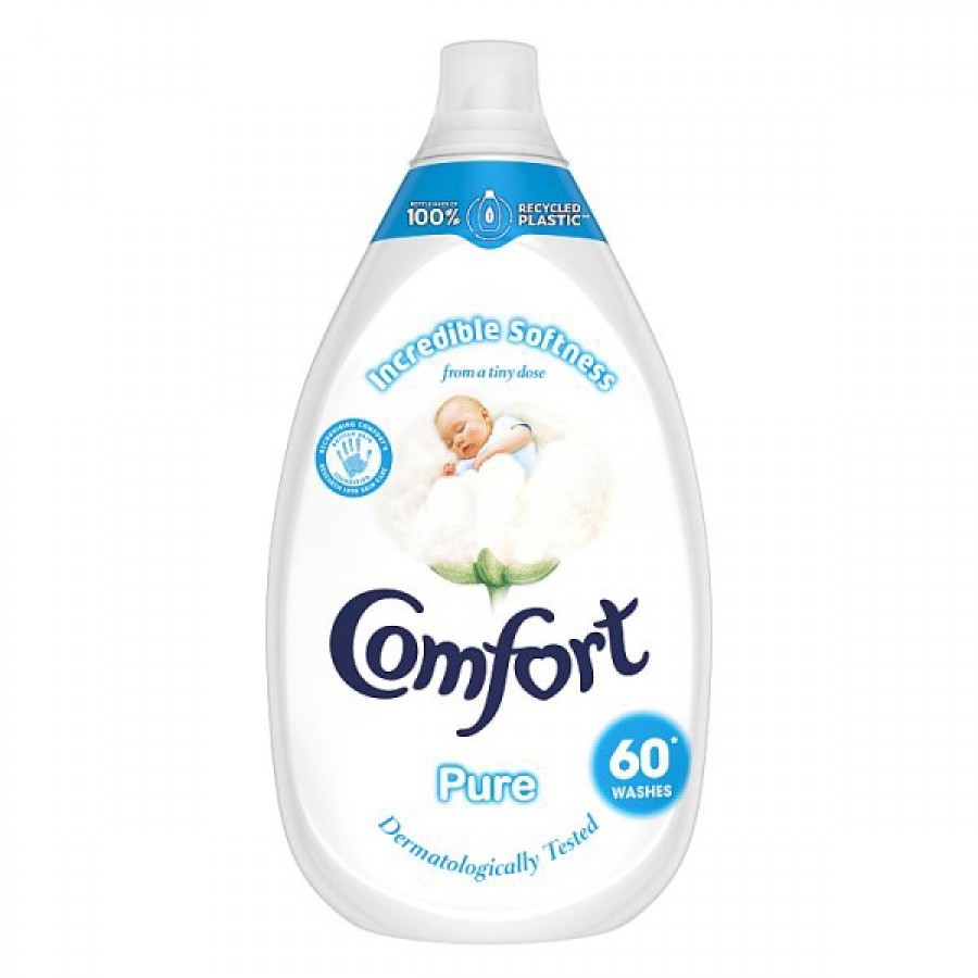 Comfort Intense Fabric Conditioner Pure, 60 washes (8710908006388)