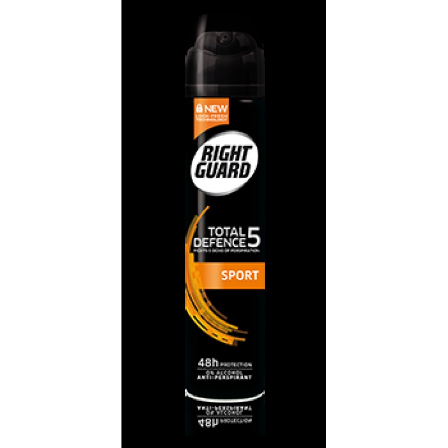 Right Guard Total Defense 5 Sport antiperspirant (5012583200680)