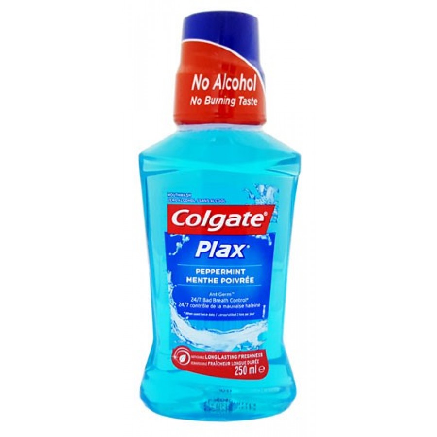 Colgate Plax Peppermint mouth wash 250ml (8850006304792)
