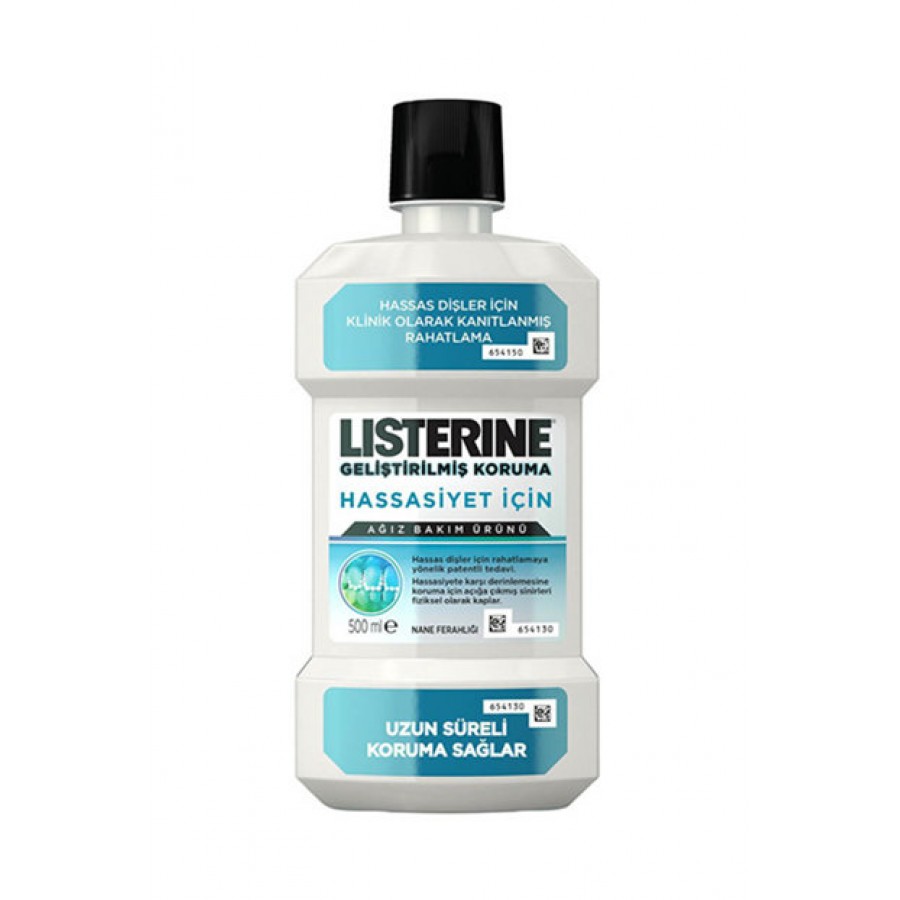 Listerine Mouth Rinsing Water Advenced Defense Sensitive 500 ml (3574661368641)