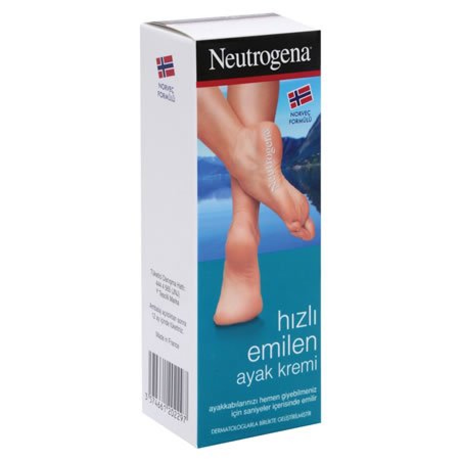 Neutrogena Fast Absorbing Foot Cream 100 ml (3574661202297)