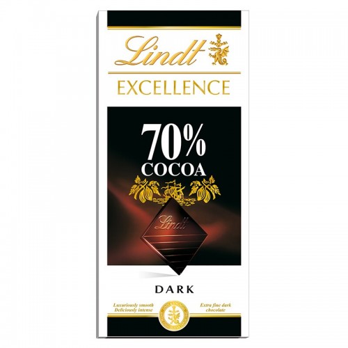 Lindt Excellence 70% Milld cocoa 100g (3046920029780)