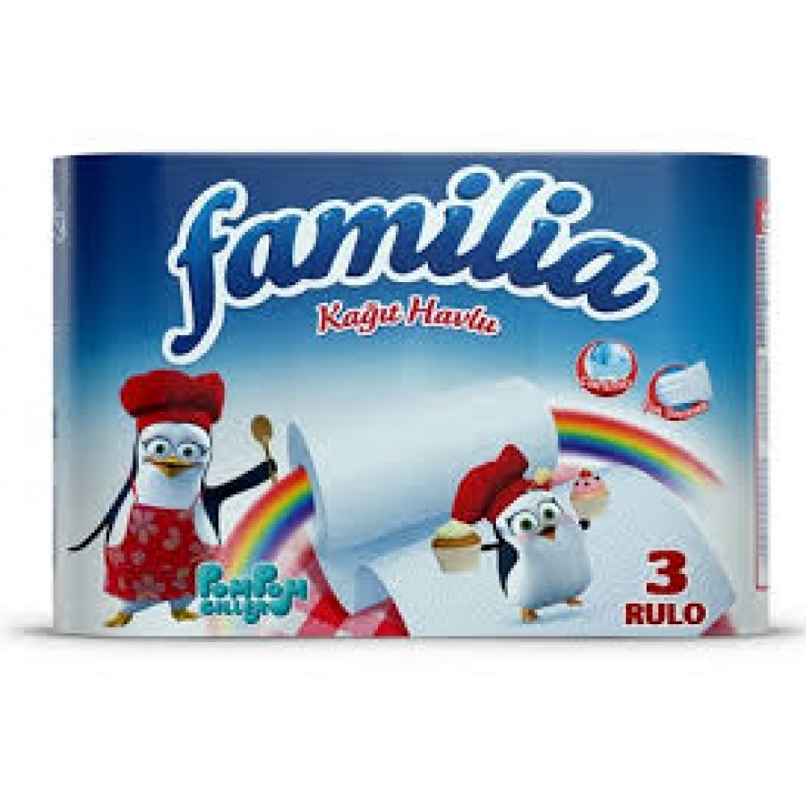 Familia kitchen towel 3 rolls (8690536011193)