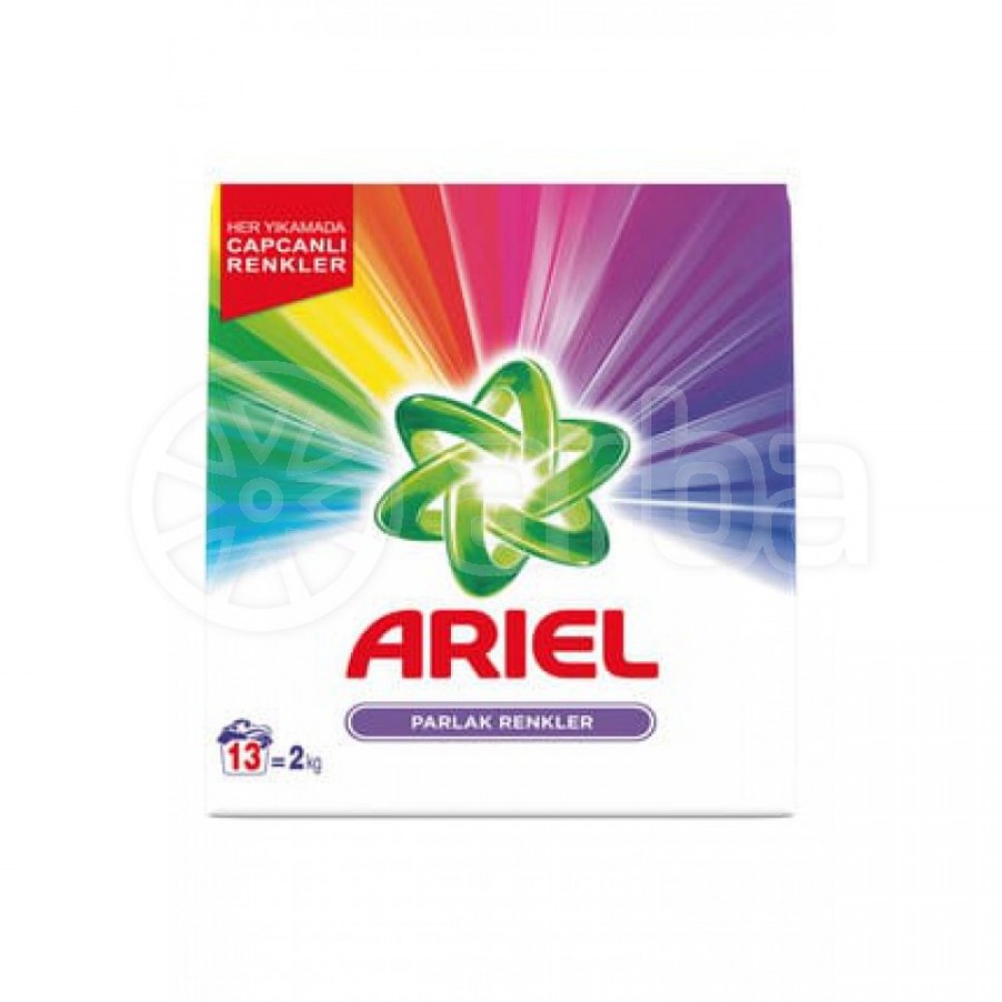 Ariel color powder detergent 2kg bag (8001841035253)