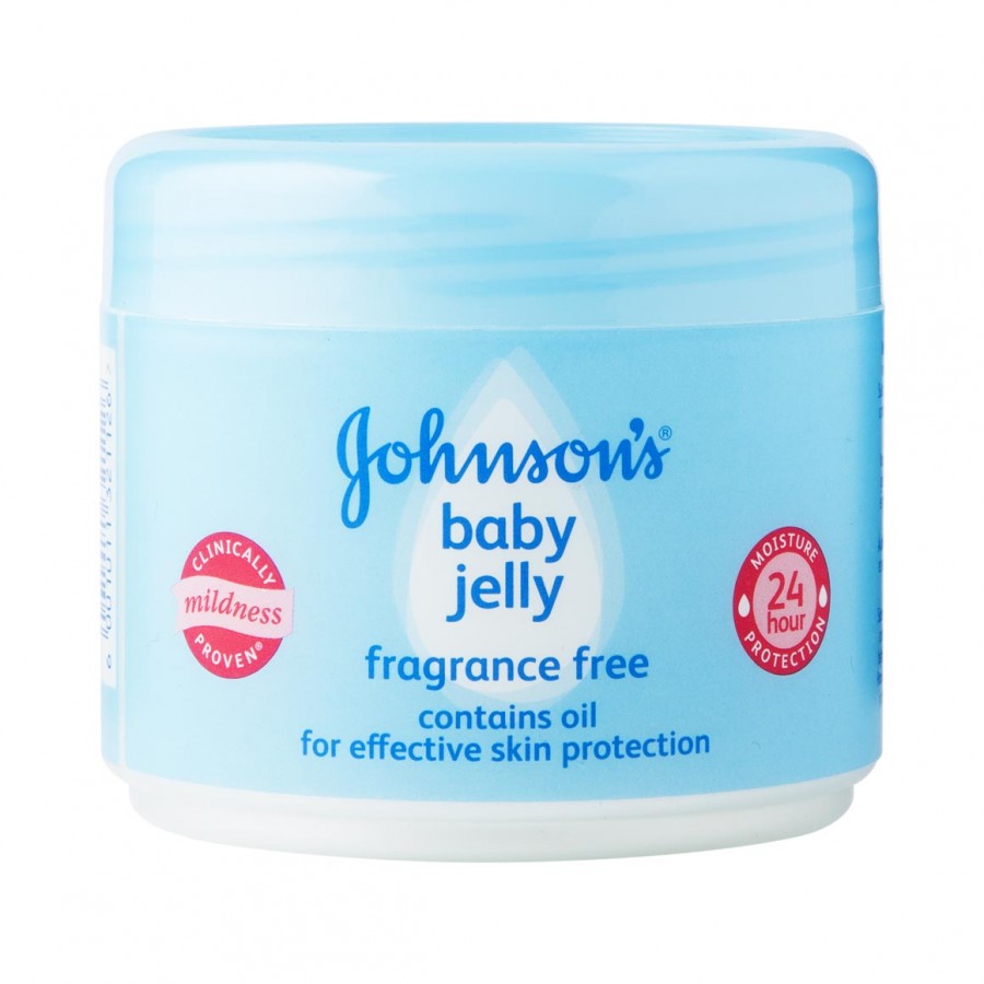 Johnsons baby jelly fragrance free 250ml (6001011321126)