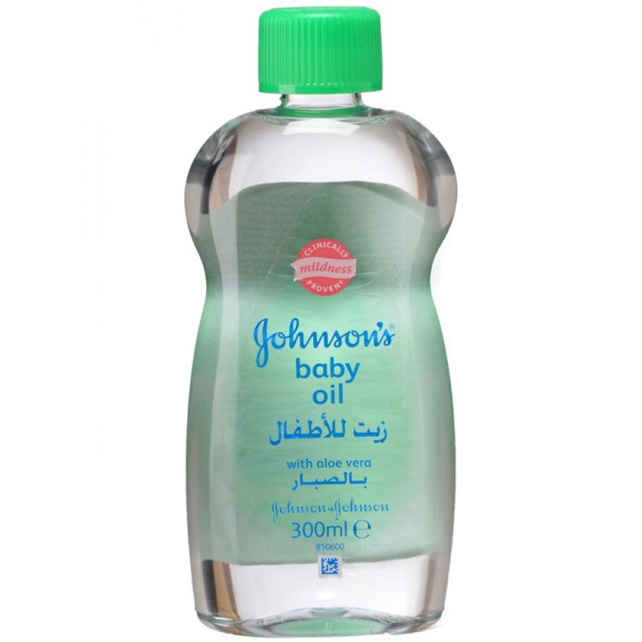 Johnsons Baby Oil with Aloe Vera 300ml (8002110315243)