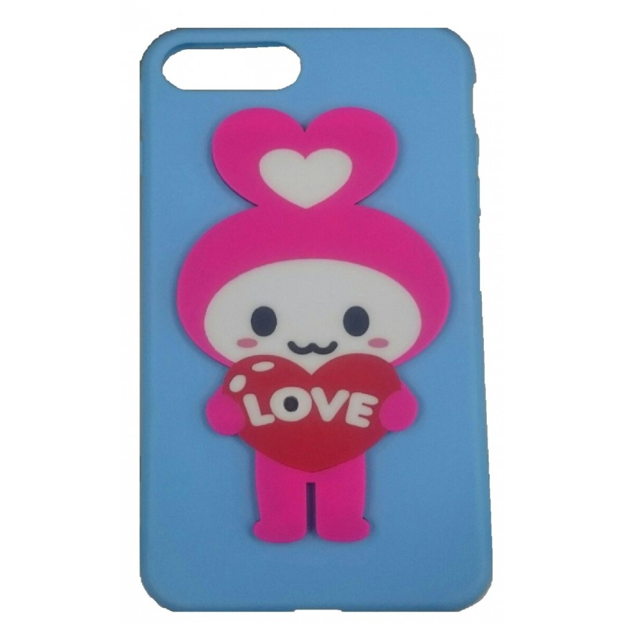iPhone 6 Mobile Cover (Sky Blue with Love 1515-3)