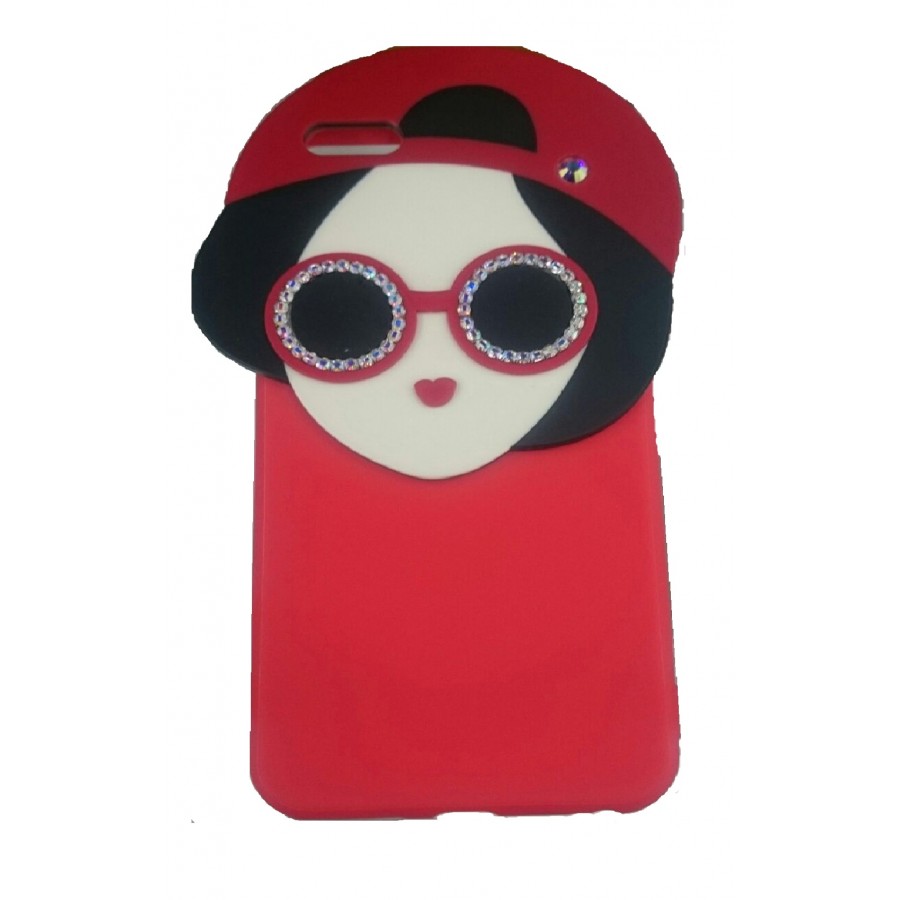 iPhone 6 Plus Mobile Cover (Red 1513)