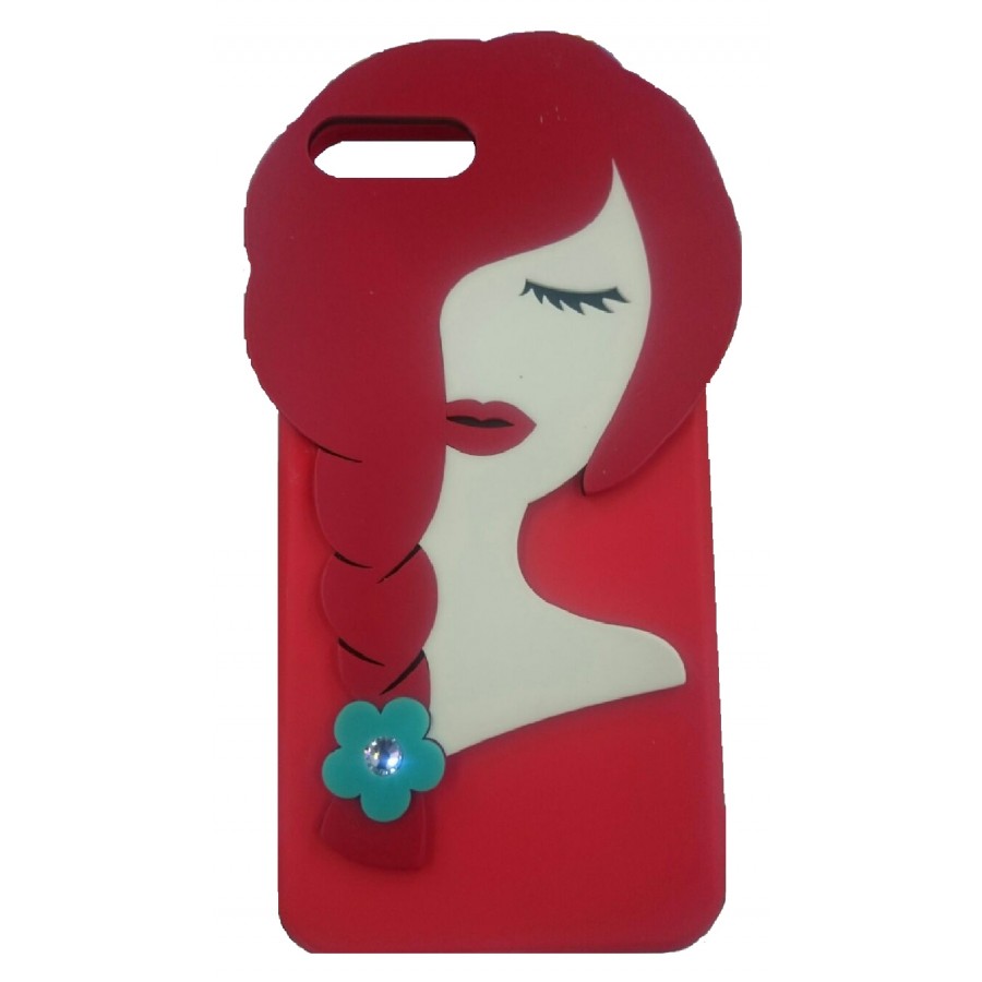 iPhone 6 Mobile Cover Red (Red Hair) 1515-4