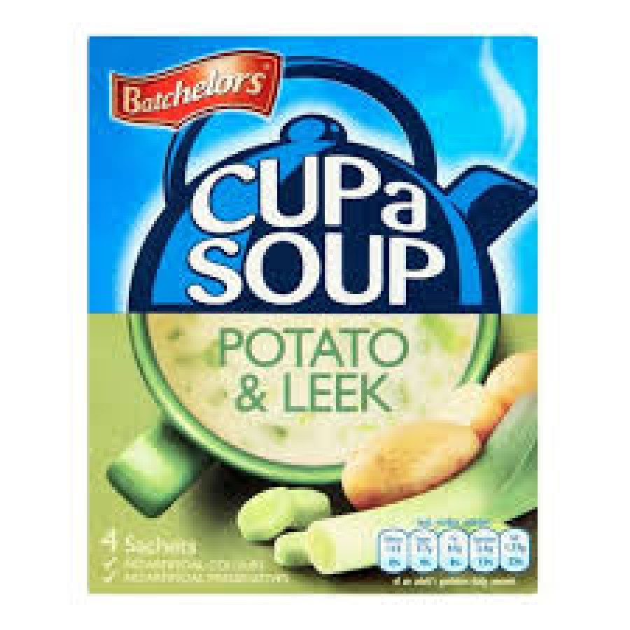 Batchelor Cup a Soup potato and leek 4 sachets (5000175413310)