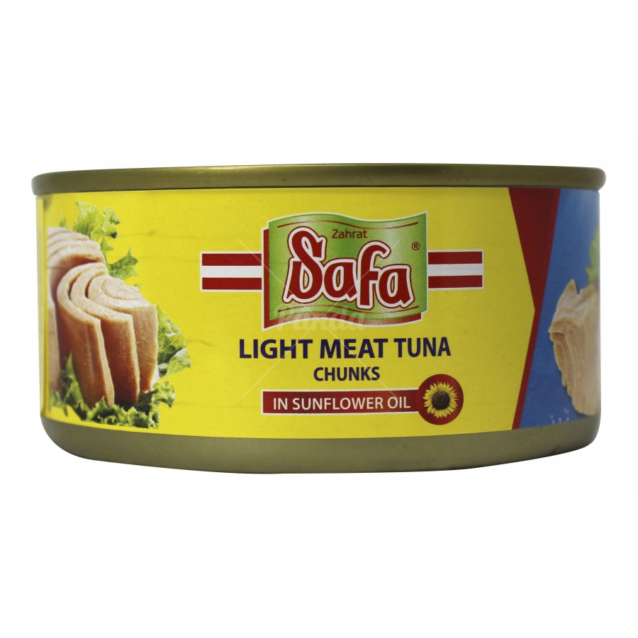 Safa light meat tuna chunks 160g  (6290050800307)