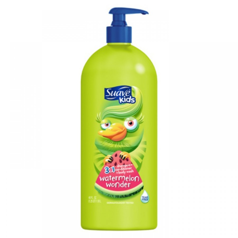 Suave Kids shampoo 3 in 1 079400542496 