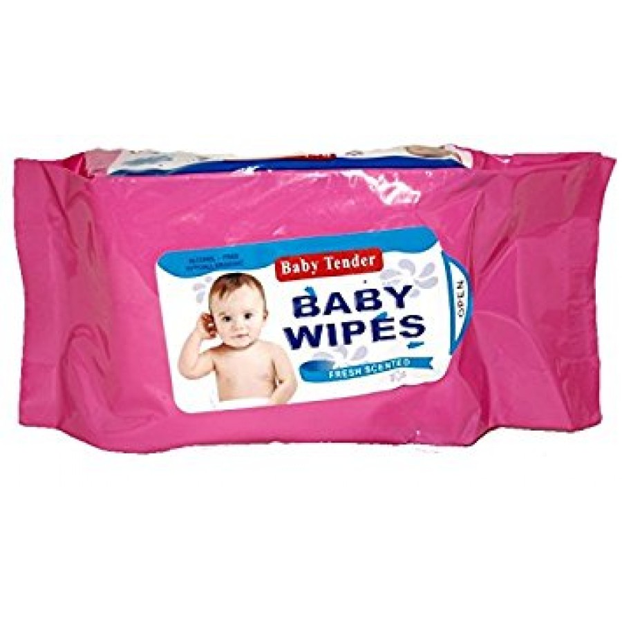 Baby Wipes Red Baby Tender 80 pcs (6972104324563)