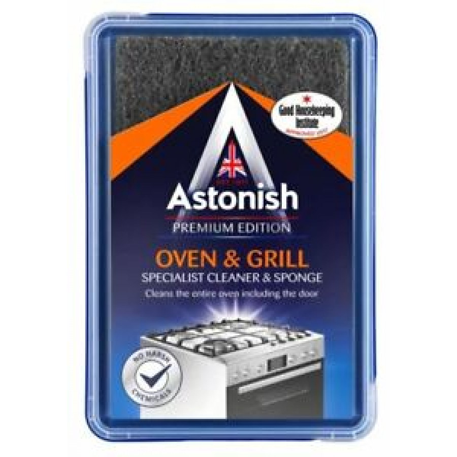 Astonish oven and grill cleaner and sponge 250g (5060060210981)