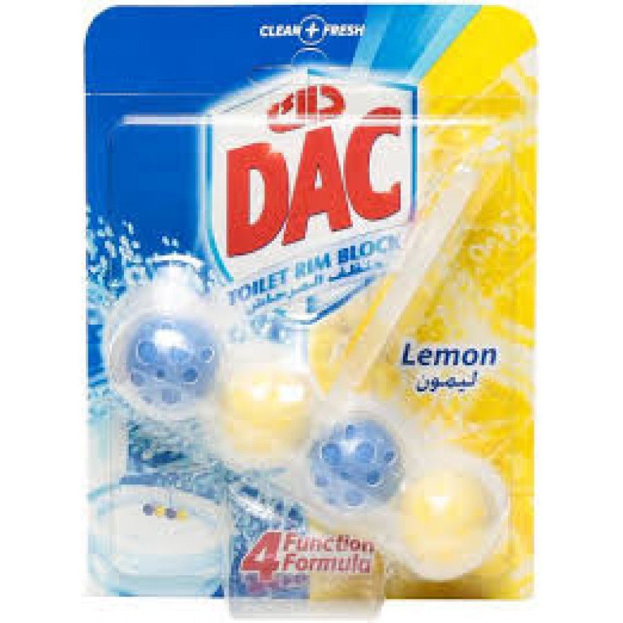 Dac toilet Rim Block 4 funtion formula lemon (6281031249468)