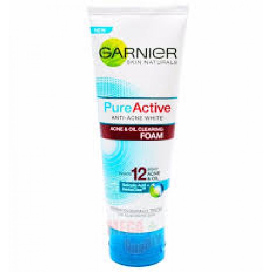 Garnier  Acne and oil clearing foam 100ml / 8992304019524