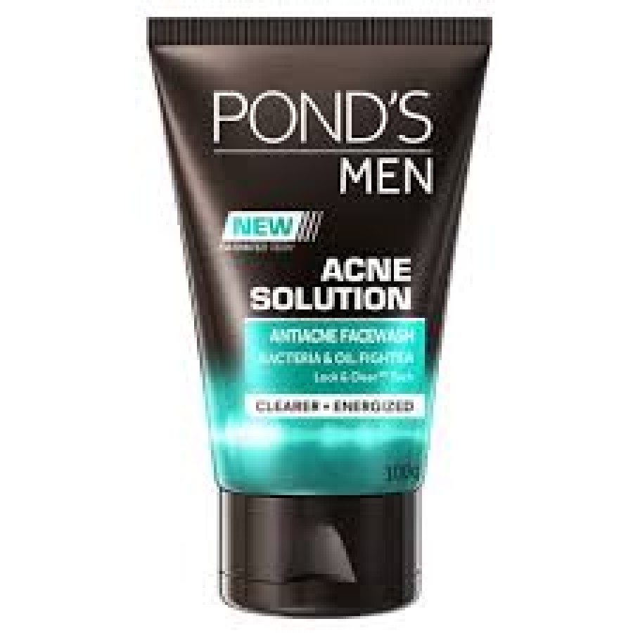 Ponds men acne solution bacteria and oil control 100g / 8999999034719