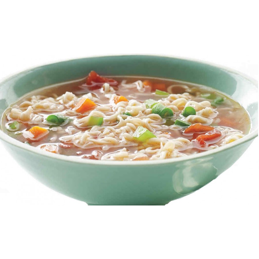 Vegetable noodles soup