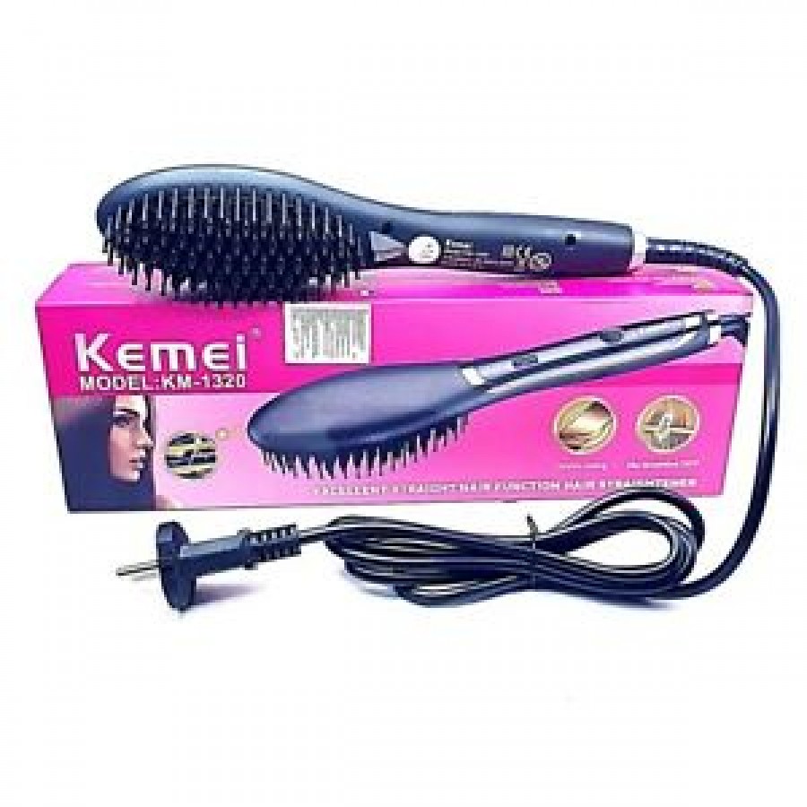 Hair Straight Comb KM-1320 Kemei (6955549313200)