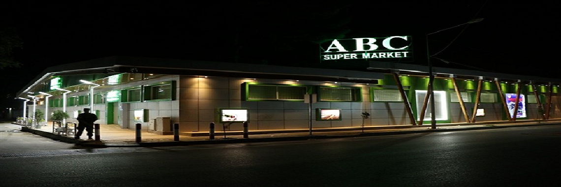 ABC Super Market Night Veiw