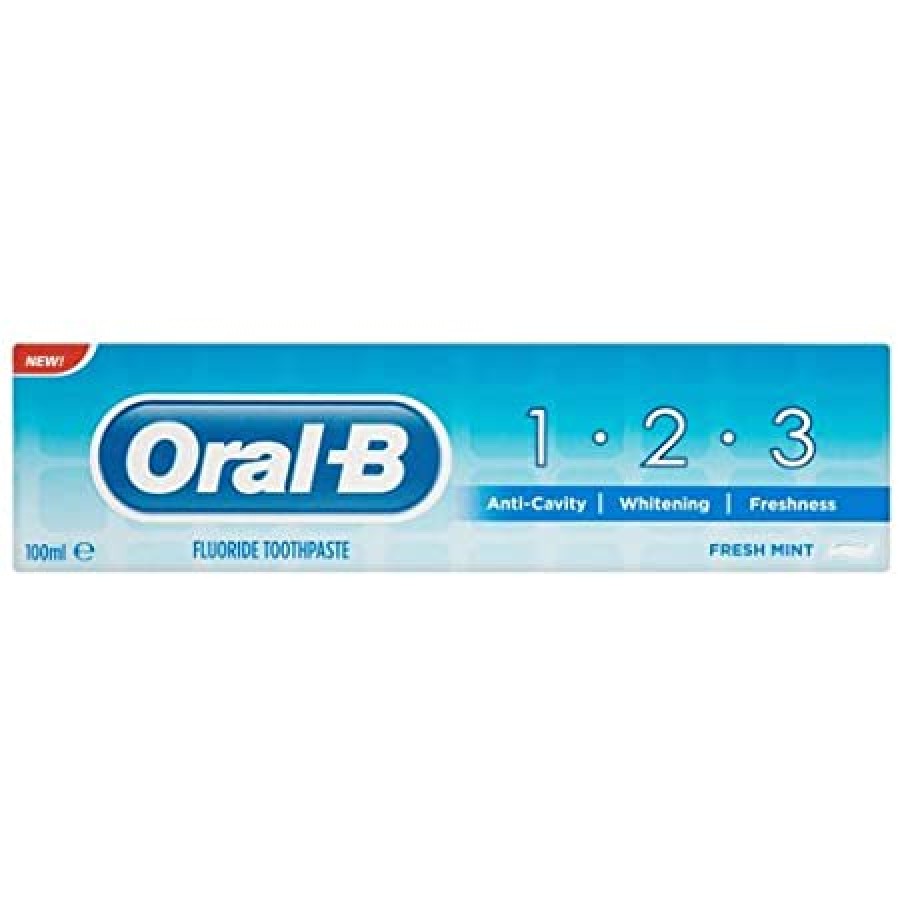 tooth paste oral b 1.2.3 100ml 5013965953354