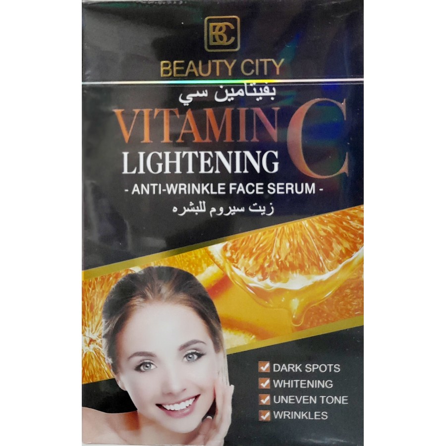 Beauty City Vitamin C Lightening Anit-Wrinkle Face Serum 4897075012337