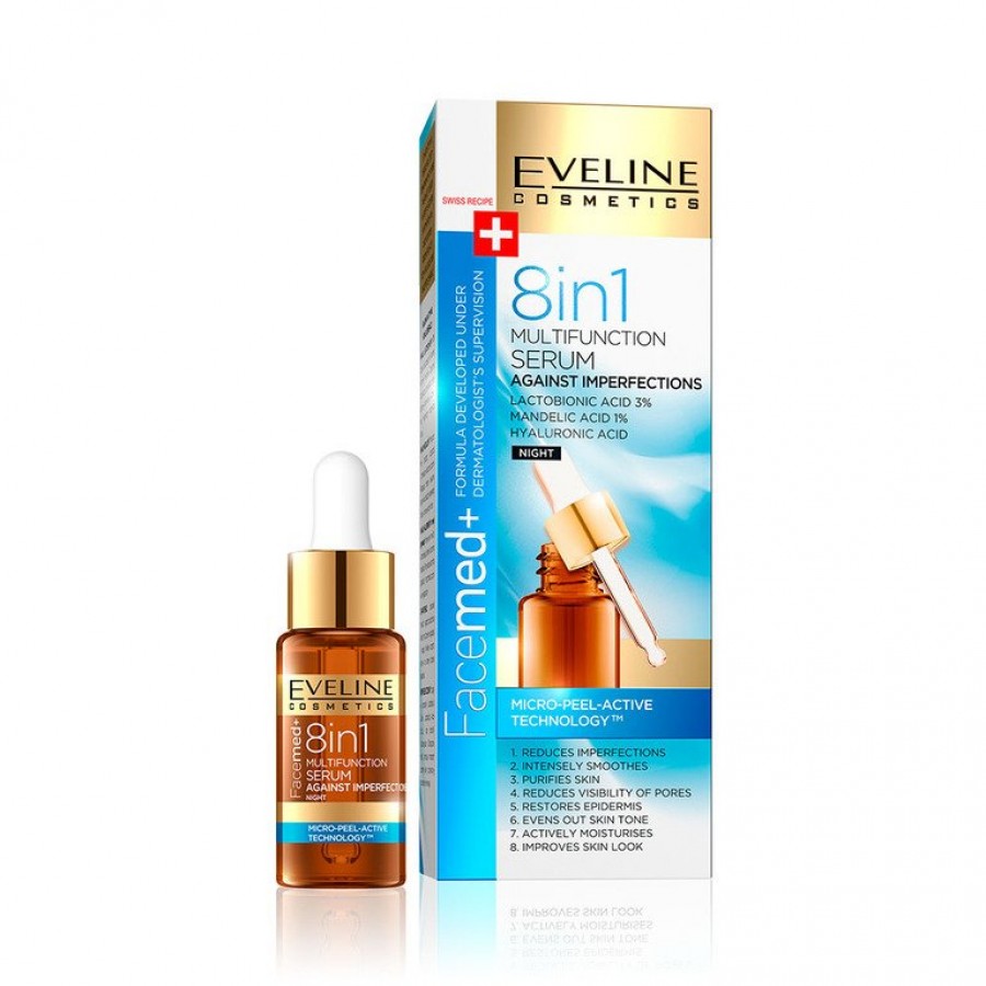Eveline Cosmetics 8in1 Multifunction serum Against imperfections 5901761948912