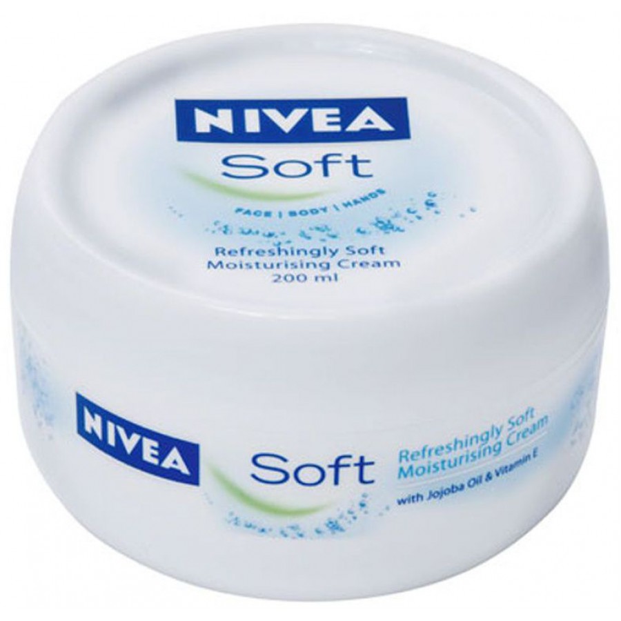 Nivea Soft Refreshingly Soft Moisturizing Cream 200ml (4005808890507)